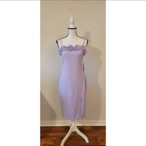 Lilac Flower Dress